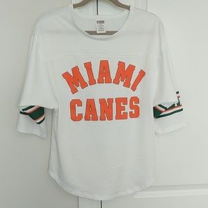 Miami Hurricanes Jersey Style Shirt 